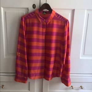 Ann Taylor Button Up Blouse